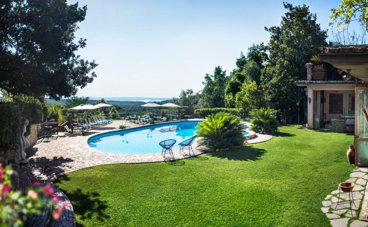 Villa Clodia Relais Manziana المظهر الخارجي الصورة