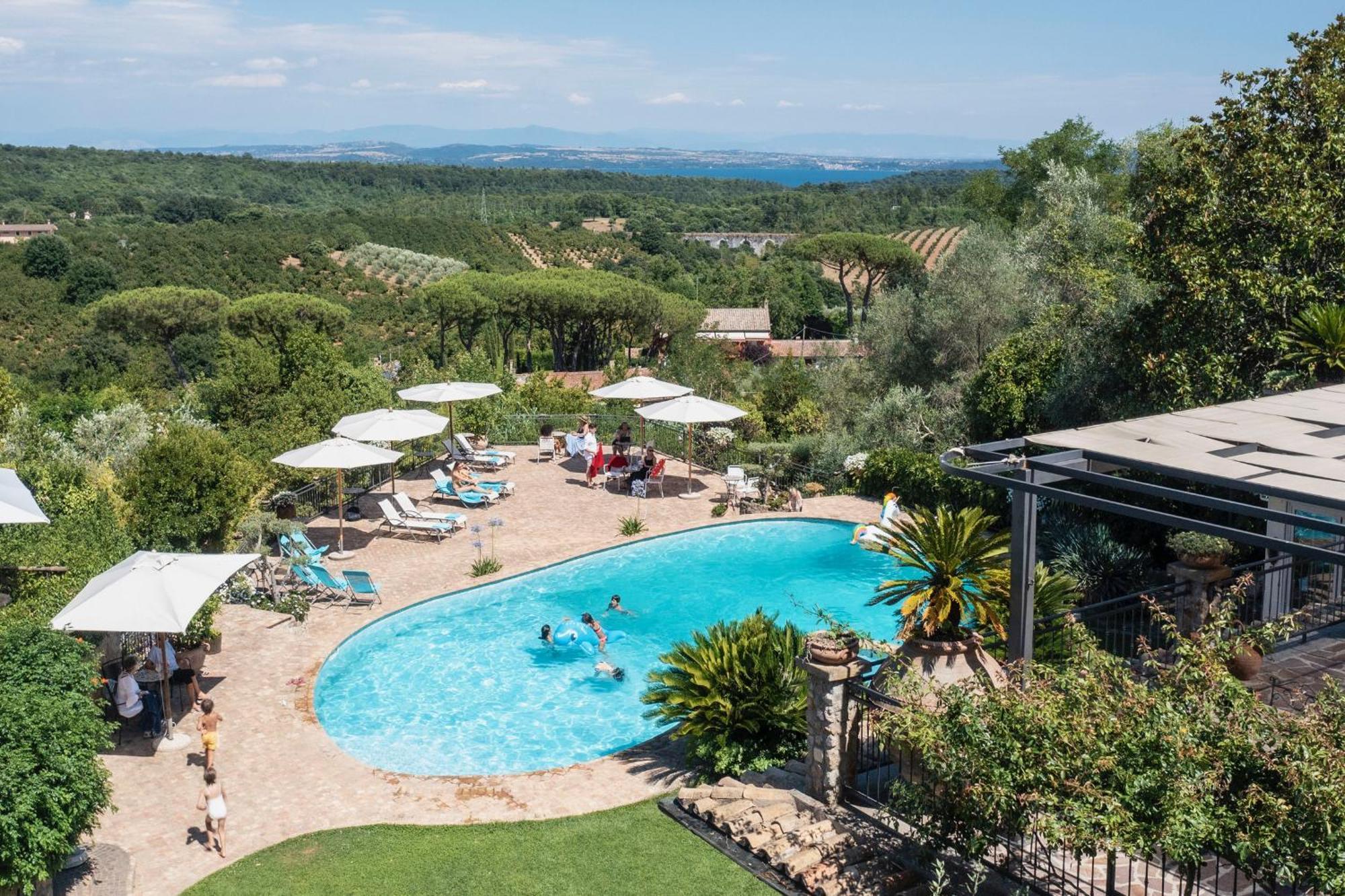 Villa Clodia Relais Manziana المظهر الخارجي الصورة